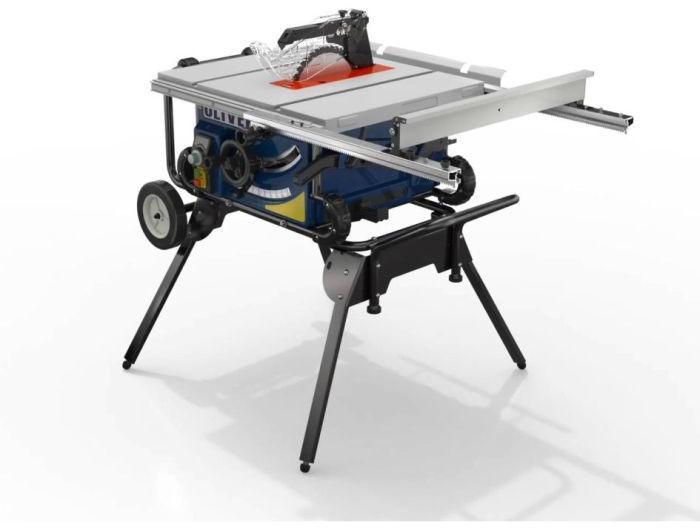 10" Jobsite Table Saw and Roller Stand
