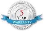pheonix 5 year warranty logo