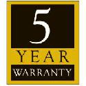 powermatic 5 year warranty logo
