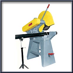 Dry Cutting:  20" to 22" Contractor's Abrasive Cutoff Machine