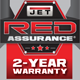 jet warranty logo 2 year