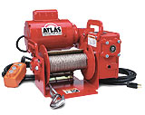 Model 4WP2T8 portable power winches