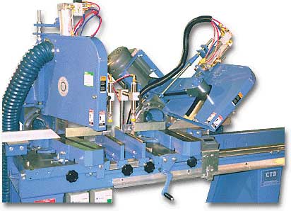 The CTD Model CDM60 offers a maximum of  flexibility and cutting capacities.