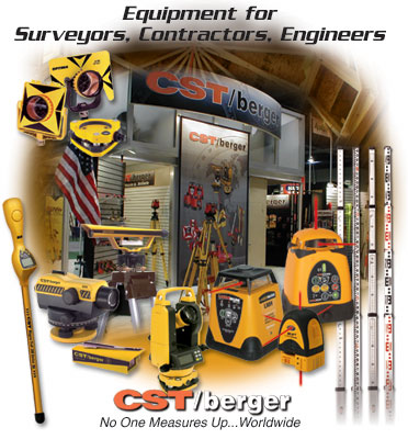 Equipment for Surveyors, Contractors, Engineers