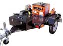 trailer mounter rebar bender / cutters