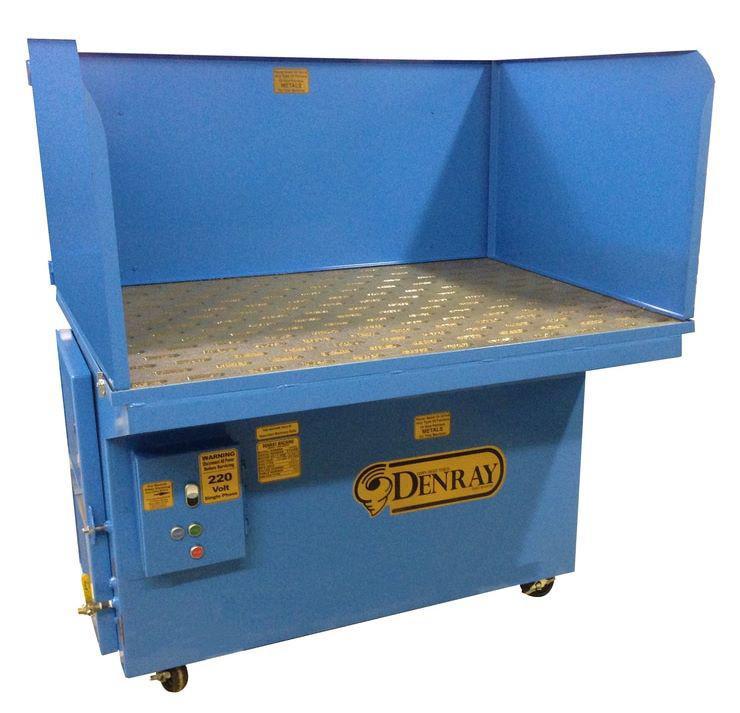 cartridge filter downdraft tables