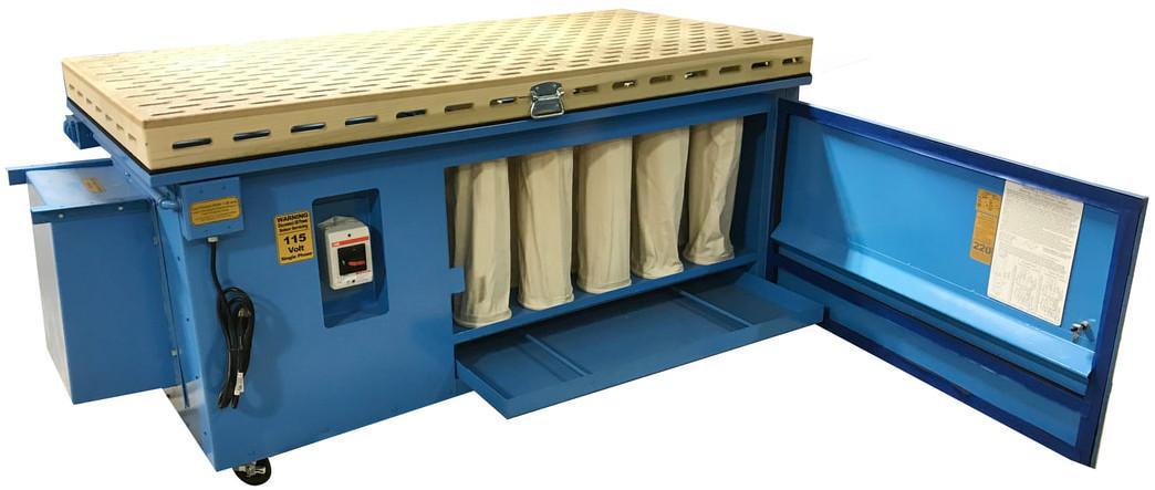 DOWNDRAFT TABLE - TUBE TYPE FILTRATION