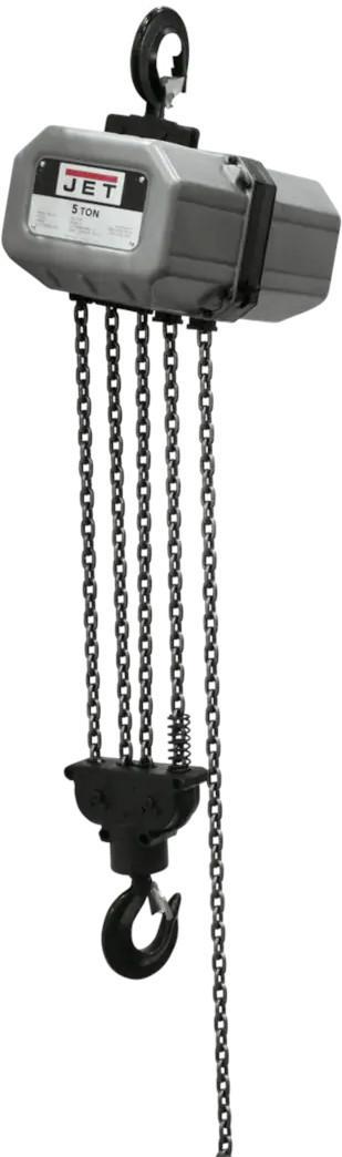  5SS-1C-10, 5-Ton Electric Chain Hoist 1-Phase 10' Lift