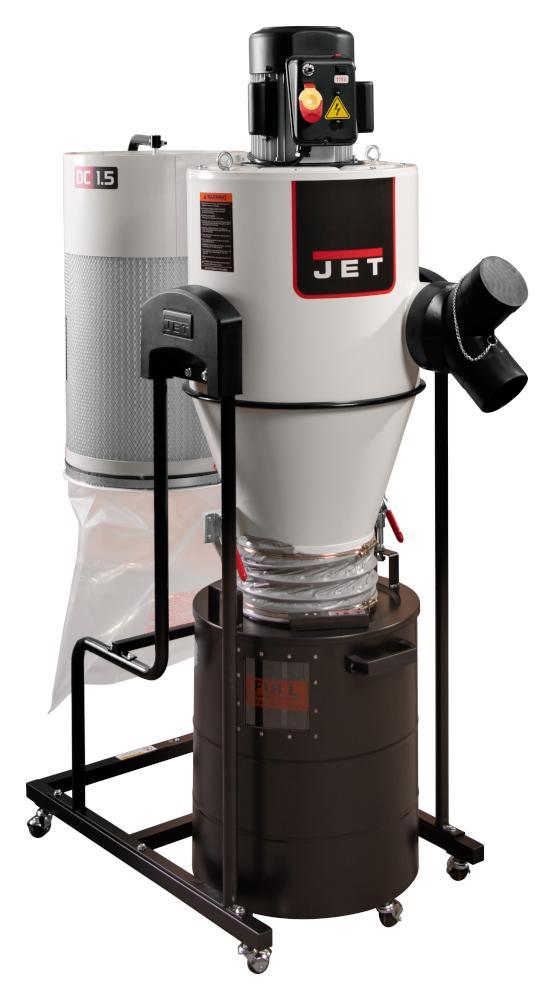 717515 JCDC-1.5 Cyclone Dust Collector, 1.5HP, 115V