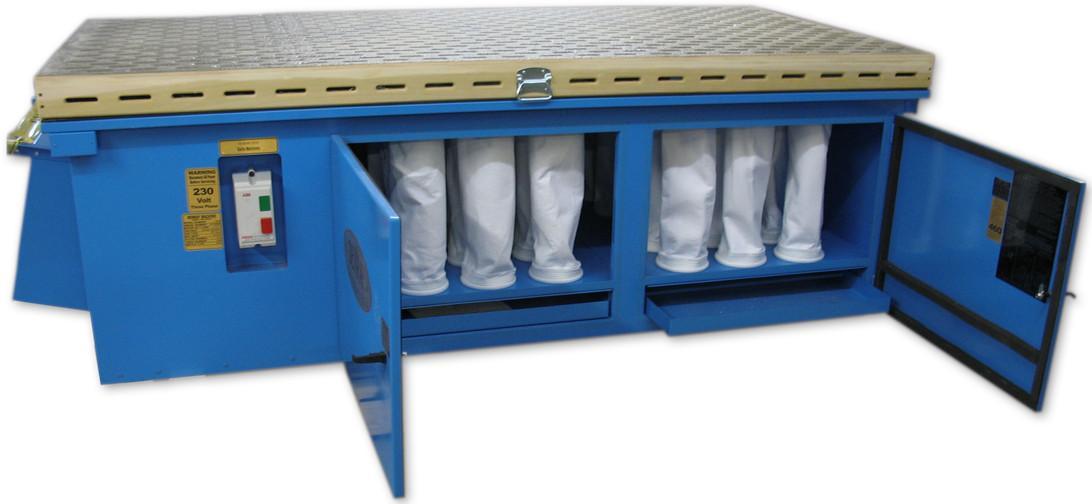 DOWNDRAFT TABLE - TUBE TYPE FILTRATION