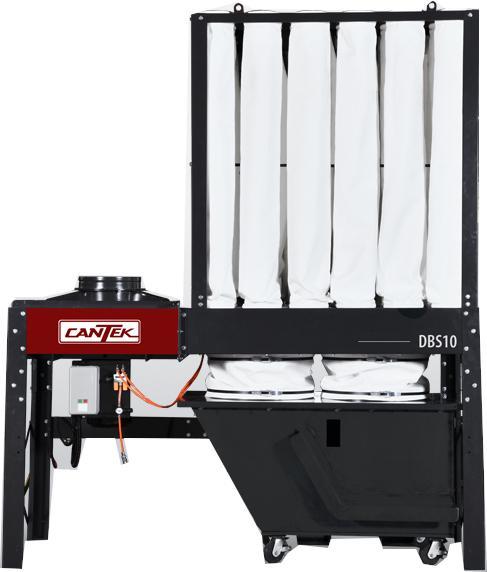 Cantek DBS10 10 HP dust collector