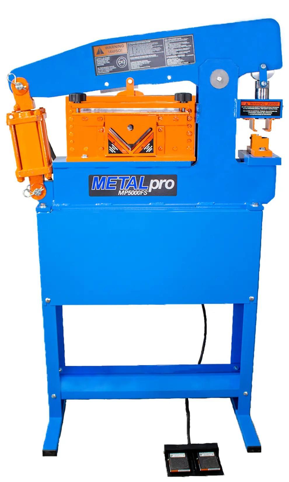 50 TON IRONWORKER, 1-12HP, 110V, WEIGHT 575 LBS, DIMS: 37 X 24 X 55-1/4