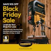 powermatic black friday 2025