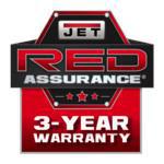 jet 3 year warranty logo