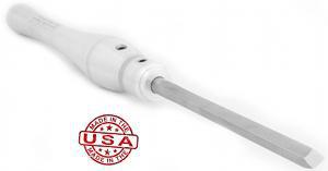1/2" skew complete with a signature 12" handle and 1/2" adapter.