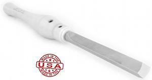 3/4" skew complete with a signature 12" handle and 1/2" adapter.
