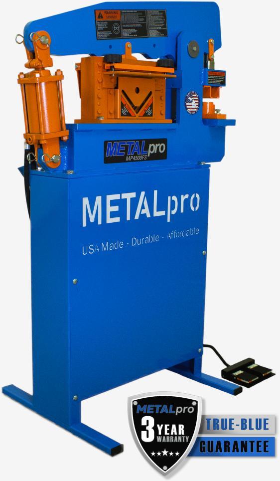 40 TON IRONWORKER, 1-1/2HP, 110V, WEIGHT 435 LBS, DIMS: 30 X 24 X 55-1/4