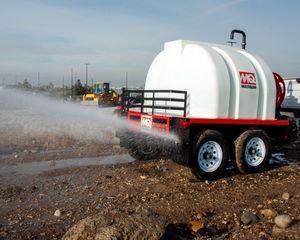  WT8HP - 800-gallon water trailer with 2"high pressure centrifugal pump, hose reel included 