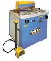 SN-V04-MS 220V 60 HZ 3PHASE 4 GAUGE (6MM) HYDRAULIC VARIABLE ANGLE SHEET METAL NOTCHER, WGT = 1720 LBS, MADE IN TAIWAN