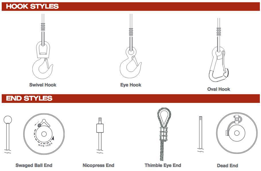 thern hook styles