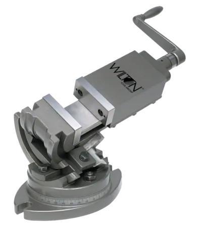  3-Axis Precision Tilting Vise 2" Jaw Width, 1ÃÂ¢Ã¢âÂ¬ Jaw Depth