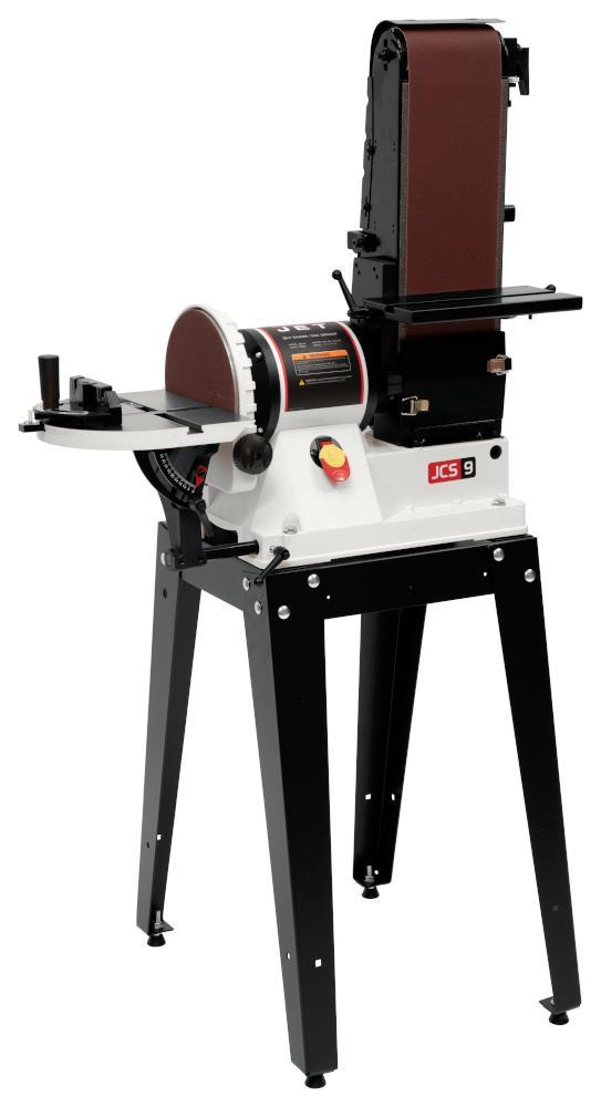 JSG-96OS, 6" x 48" Belt / 9" Disc Sander with Open Stand, 3/4HP 1Ph, 115V