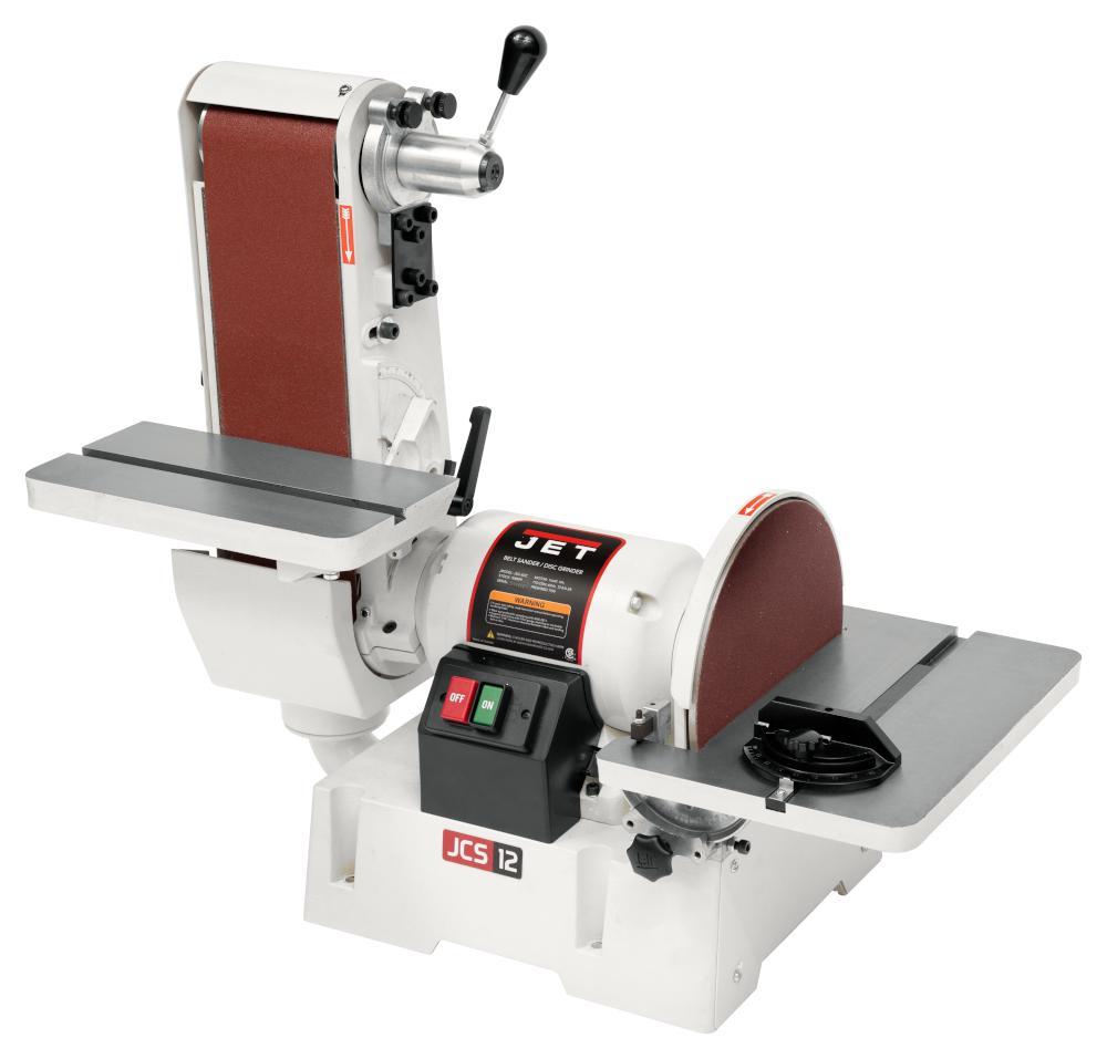 JSG-6DC, 6" x 48" Belt / 12" Disc Sander, 1-1/2HP, 1Ph 115/230V