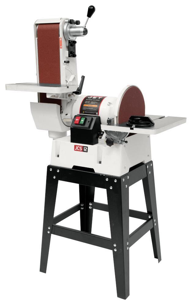 JSG-6DCK, 6" x 48" Belt / 12" Disc Sander with Open Stand