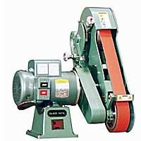 Burr King 960-250 2-Wheel Belt Grinder - 2.5 x 60