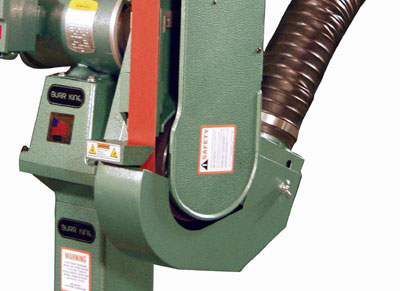 Optional Full Wrap Dust Scoop available. Shown on Model 960-250.
