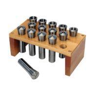 PREMIUM 14 PC R-8 COLLET SET 1/16 TP 7/8 BY 16THS WITH RACK