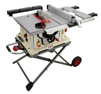 JET 707000 B3NCH, JBTS-10MJS, 10-in Jobsite Table Saw with Stand