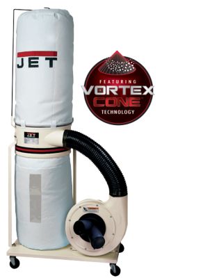 JET DC-1100 / 1100 CFM Bag & Canister FILTER DUCT COLLECTORS