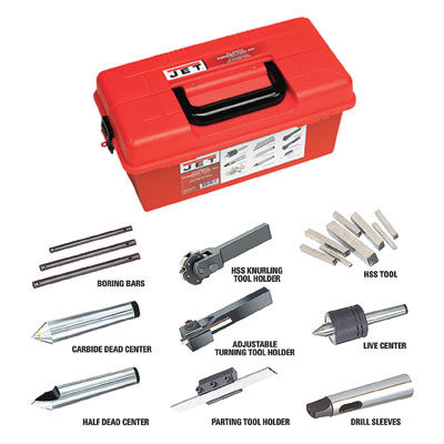 JET Tooling Kit for ZX Lathes Ã¢ÃÑÃ® 23-Pc. Set, Model# 660210