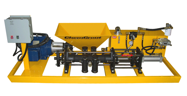 CG3X8/EH - Skid Mounted Electric/Hydraulic Grout Plant