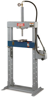 DAKE - HAND OPERATED HYDRAULIC  DURA-PRESS - 10 TON & 20 TON