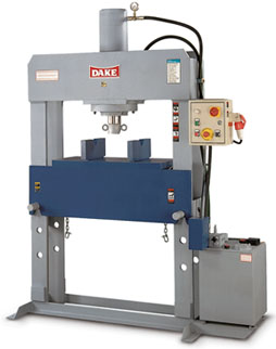 DAKE - DURA PRESS - 3 phase HYDRAULIC SHOP PRESS