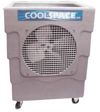 Coolspace Wave 10" Portable Two Speed Evaporative Cooler - CSW-10LV