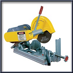 10" dry Abrasive Mitering Cutoff machine