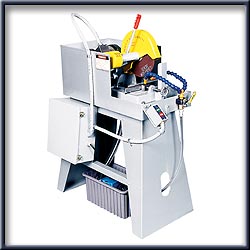 Wet Cutting Saws:  10" Wet Abrasive Cutoff Machines