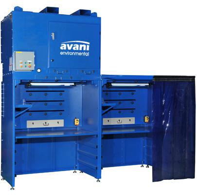 wb-4000 welding booth