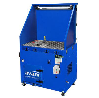 downdraft table