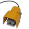 Foot Pedal controls clamp finger clamp bars