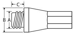 Detachable Bit Drill Steel Dimension By Type