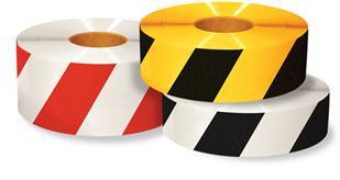 floor tape diagonal stripes