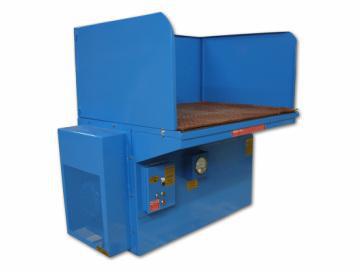down draft table