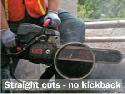PowerGrit Saw Cutting Pipe