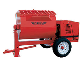 CROWN 4 - 5 BAG 16 CU FT hydraulic drive/dump mixer