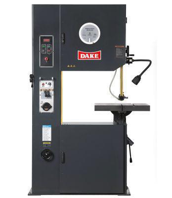 DAKE SHOP and PRODUCTION VERTICAL BANDSAWS