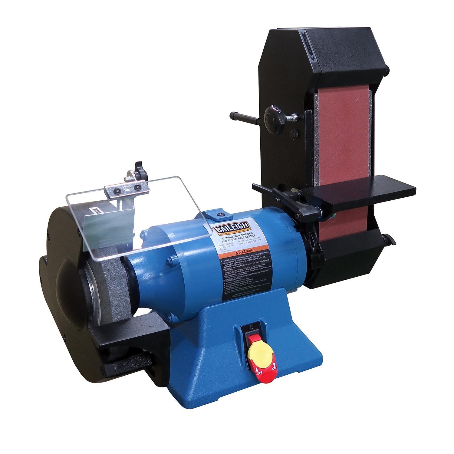 IGBB-436 - Combination 8 inch Bench Grinder and 4 inch Belt Grinder